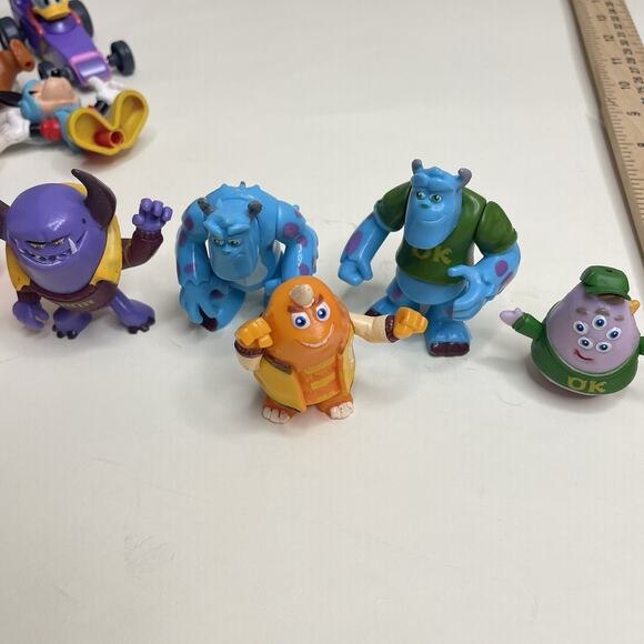 Mixed Toy Lot of 24 Pcs Disney Pixar Figures Mickey Mouse, Monsters Inc. & More - Picture 6 of 6